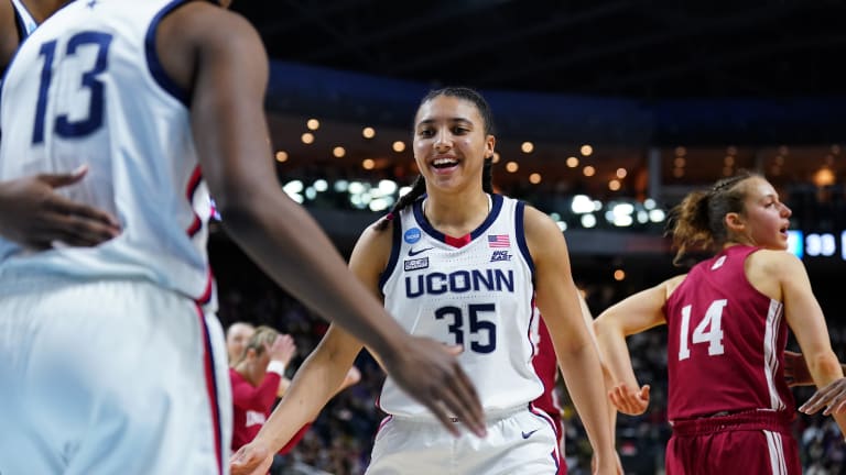 WBB: Sweet second half allows Huskie to roll in Bridgeport’s semifinals